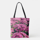 Pink Chrysanthemums Tote Bag (Dos)