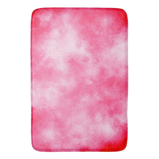 Pink Cloud Effect Bath Mat (Voorkant Verticaal)