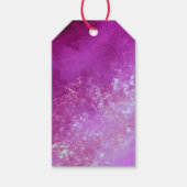 Pink Cloud Effect Cadeaulabel (Voorkant)