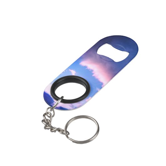 Pink clouds mini flessenopener (Achterkant Gekanteld)