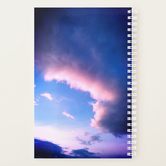 Pink clouds planner (Achterkant)