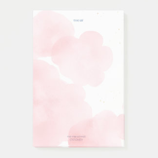 Pink Clouds To Do List Pad Post-it® Notes