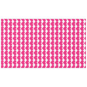Pink Coeurs mignons Motif Nappe (Devant (Horizontal))