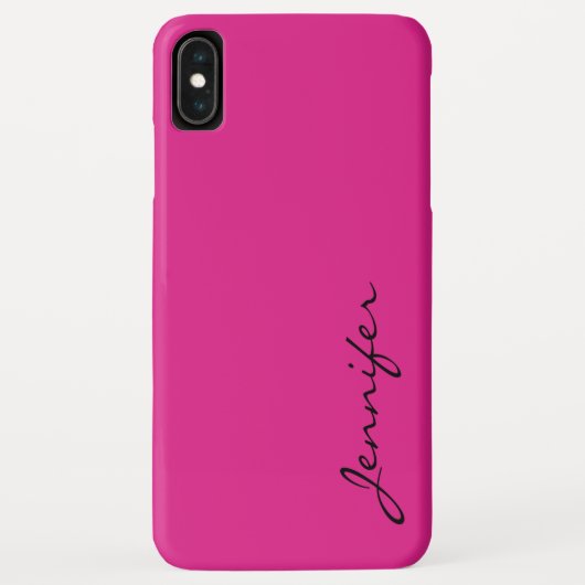 pink color background Case-Mate iPhone case (Achterkant)