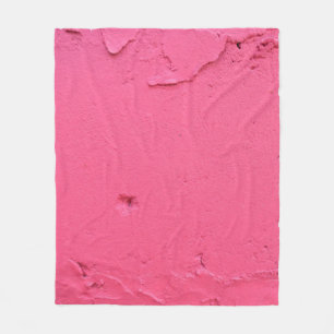 PINK CONCRETE WALL TIJDENS DAG FLEECE DEKEN