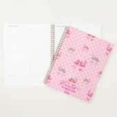 Pink Coquette Bow Checboard (Devant avec enveloppe)