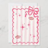 Pink Coquette She is Ready to POP Invitation (Dos)