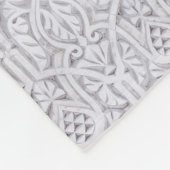 Pink Coral House Fleece Deken (Hoek)