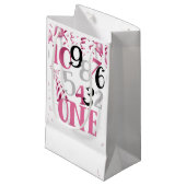 Pink Countdown to One Cadeau sac (Devant Angle)
