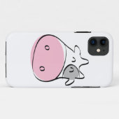 Pink Cow iPhone 5 Coque (Dos (Horizontal))