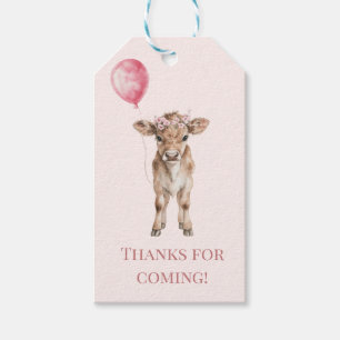 Pink Cowgirl Birthday Farm Theme 1st Cadeaulabel