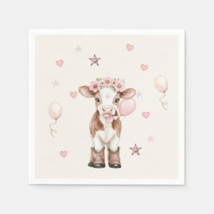 Pink Cowgirl Birthday Farm Theme 1st Servet