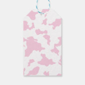 Pink Cowgirl Gift Label Cadeaulabel (Achterkant)