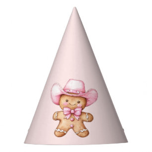 Pink Cowgirl Verjaardag Feesthoedjes