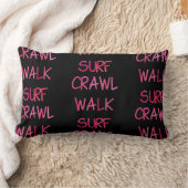 Pink Crawl Walk Surven Pattern Kussen (Deken)