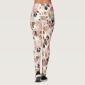 Pink Cream Brown Leopard Leggings (Achterkant)