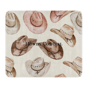 Pink Cream Cowgirl Petten Snijplank