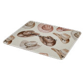 Pink Cream Cowgirl Petten Snijplank (Hoek)