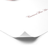 "Pink Creation", glanzend Poster Perfect Poster (Hoek)