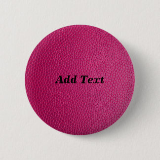 Pink Creëer Uw eigen aangepaste tekst toevoegen Ronde Button 5,7 Cm