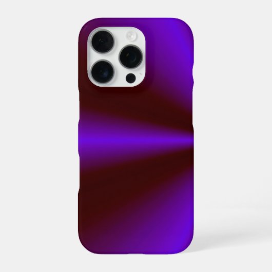 Pink Crimson Paarse regenboog iPhone Hoesje (Achterkant)