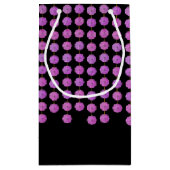 Pink Crystal Strands Monogram Cadeau Sac (Dos)