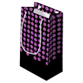 Pink Crystal Strands Monogram Cadeau Sac (Dos Angle)