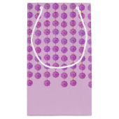 Pink Crystal Strands Monogram Cadeau Sac (Dos)