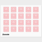Pink Cupcake Product Label (Vel)