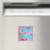Pink Cupcakes 'i love cake' frigo aimant (In Situ (Lave-vaisselle))