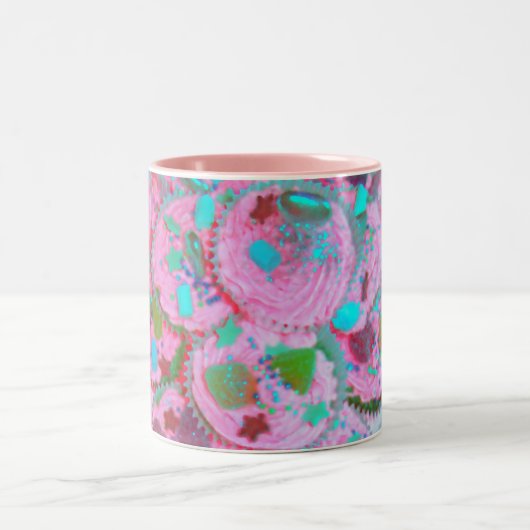 Pink Cupcakes mug (Centre)
