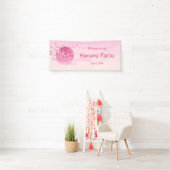 Pink Custom Cherry Blossom Festival Rising Sun Spandoek (Insitu)