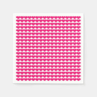 Pink Cute Hearts Pattern