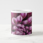 Pink Dahlia mug Extra Grote Beker (Voorkant)