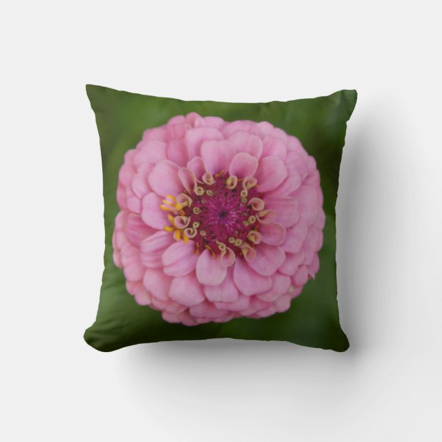 Pink Dahlia Pillow Kussen (Voorkant)