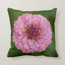 Pink Dahlia Pillow