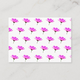 Pink Daisy Afsprakenkaartje