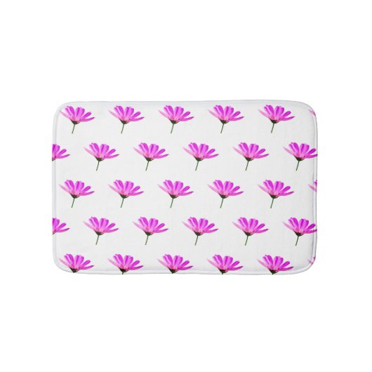 Pink Daisy Badmat (Voorkant)