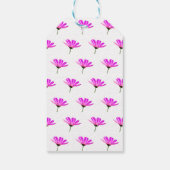 Pink Daisy Cadeaulabel (Achterkant)