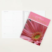 Pink Daisy Daily Planner - HAMbWG (Devant avec enveloppe)
