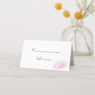 Pink Daisy Effect Floral Wedding