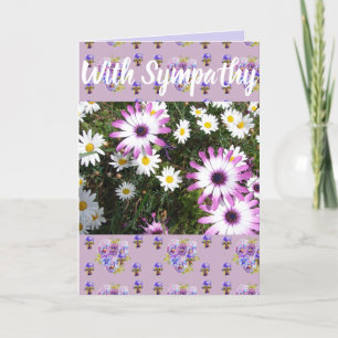 Pink Daisy Flower Floral Congatulation art Kaart
