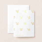 Pink Daisy Folie Kaarten (Met envelop)