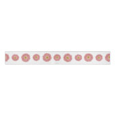 Pink Daisy Grosgrain Lint (Voorkant)