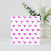 Pink Daisy Kaart (Staand voorkant)