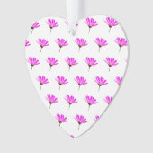 Pink Daisy Ornament (voorkant)
