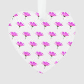 Pink Daisy Ornament (voorkant)