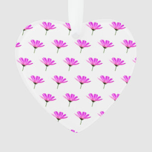 Pink Daisy Ornament