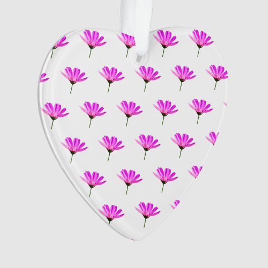 Pink Daisy Ornament (voorkant)