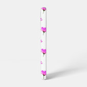 Pink Daisy Samsung Galaxy Hoesje (Linkerkant)